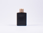 Preview: Schwarzglasflasche Miro 50 ml - Tropfmontur Gold